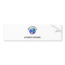 World's Greatest Automotive Mechanic Bumper Sticker
