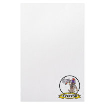WORLDS GREATEST AVIATOR MEN MALE CARTOON STATIONERY