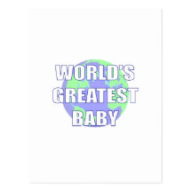 World's Greatest Baby Post Cards