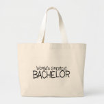 Worlds Greatest Bachelor Canvas Bag