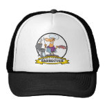 WORLDS GREATEST BARBECUER MEN CARTOON HAT
