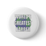 WOrld's Greatest Barber buttons