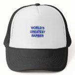 World's Greatest Barber hats