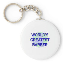 World's Greatest Barber Keychains