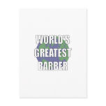 WOrld's Greatest Barber postcards