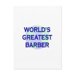 World's Greatest Barber postcards