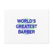 World's Greatest Barber Postcards