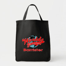 World's Greatest Barrister Tote Bags