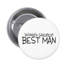 Worlds Greatest Best Man Button