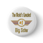 World's Greatest Big Sister Buttons