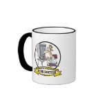 WORLDS GREATEST BONE DOCTOR MEN CARTOON COFFEE MUGS