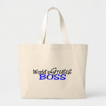 Worlds Greatest Boss Bag