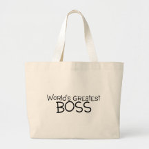 Worlds Greatest Boss Bags