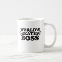 World's Greatest Boss Mug