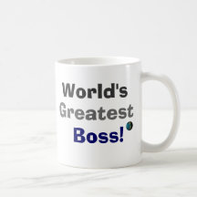 World's Greatest  Boss! Mug