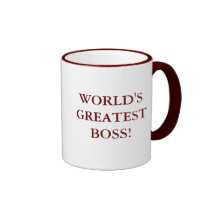 WORLD'S GREATEST BOSS MUGS
