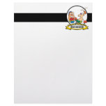 WORLDS GREATEST BOXER MEN CARTOON letterhead