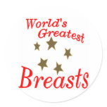 World's Greatest Breasts stickers