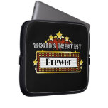 World's Greatest Brewer Laptop Computer Sleeves