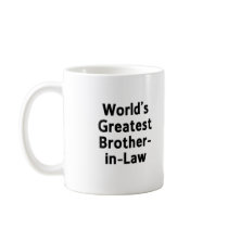  World's Greatest Brother-in-Law Mug