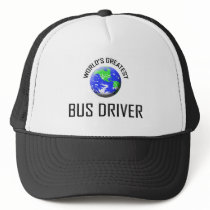 World's Greatest Bus Driver Mesh Hat