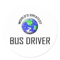 World's Greatest Bus Driver Sticker