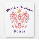 World's Greatest Busia Eagle Mouse Pad