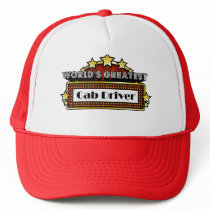 World's Greatest Cab Driver Mesh Hats