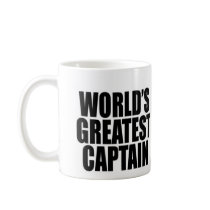 World's Greatest Captain Mug