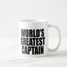 World's Greatest Captain Mug