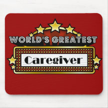 World's Greatest Caregiver Mousepad
