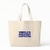 World's Greatest Carpenter Canvas Bags