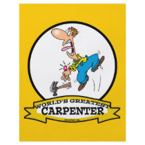 WORLDS GREATEST CARPENTER II MEN CARTOON PERSONALIZED FLYER