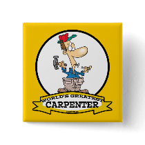 WORLDS GREATEST CARPENTER MEN CARTOON PIN