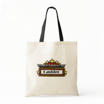 World's Greatest Cashier Tote Bags