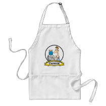 WORLDS GREATEST CASHIER MEN CARTOON APRONS