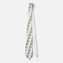 WORLDS GREATEST CASHIER MEN CARTOON NECK TIE
