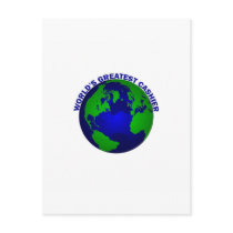 World's Greatest Cashier Post Card