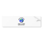 World's Greatest Cellist Bumper Sticker