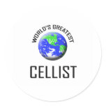 World's Greatest Cellist Stickers