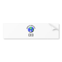 World's Greatest Ceo Bumper Stickers