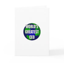 World's Greatest CEO Cards