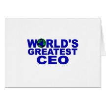 World's Greatest CEO Cards