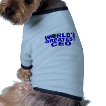 World's Greatest CEO Dog T-shirt