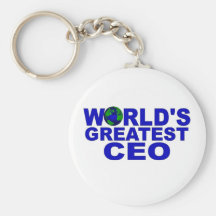 World's Greatest CEO Key Chains