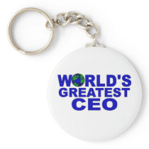 World's Greatest CEO Key Chains