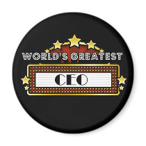 World's Greatest CEO Refrigerator Magnets
