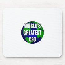 World's Greatest CEO Mouse Pads