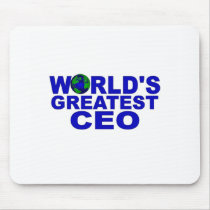 World's Greatest CEO Mouse Pad