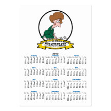 WORLDS GREATEST CHANCE TAKER WOMEN CARTOON BUSINESS CARD TEMPLATES